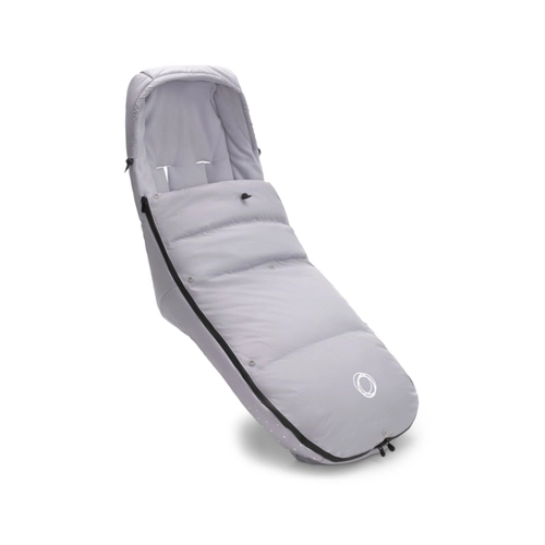 Bild von Bugaboo Winter Performance Fußsack - Kinderwagen-Zubehör mit Kapuze, Schuhabdeckung und Zwei-Wege-Reißverschluss - Misty Grey