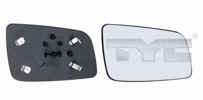 Bild von TYC Spiegelglas, Außenspiegel rechts  für GENERAL MOTORS OPEL 09130908 6428739 325-0015-1