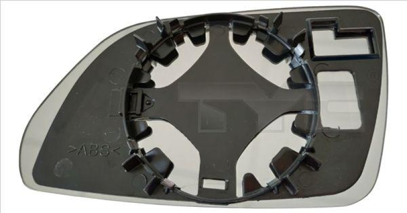 Bild von TYC Außenspiegelglas rechts 337-0141-1 Spiegelglas,Spiegelglas, Außenspiegel VW,SKODA,POLO (9N_),Polo Limousine (9A4, 9A2, 9N2, 9A6)