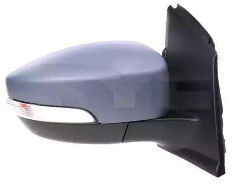 Bild von TYC 310-0203 Außenspiegel Rückspiegel, Seitenspiegel, Autospiegel rechts grundiert für elektr.Spiegelverstellung, asphärisch, beheizbar FORD: KUGA 2