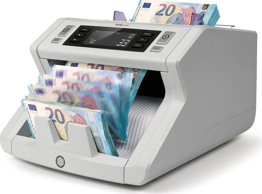 Bild von Safescan 2210 Geldzählmaschine, zählt sortierte Banknoten - Banknotenzähler mit 2-facher Echtheitsprüfung - zählt sortierte Banknoten aller Währungen
