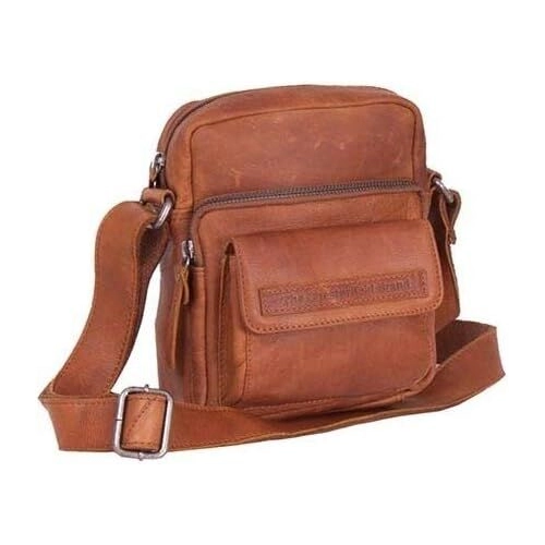 Bild von Umhängetasche Wax Pull Up Anna Cognac