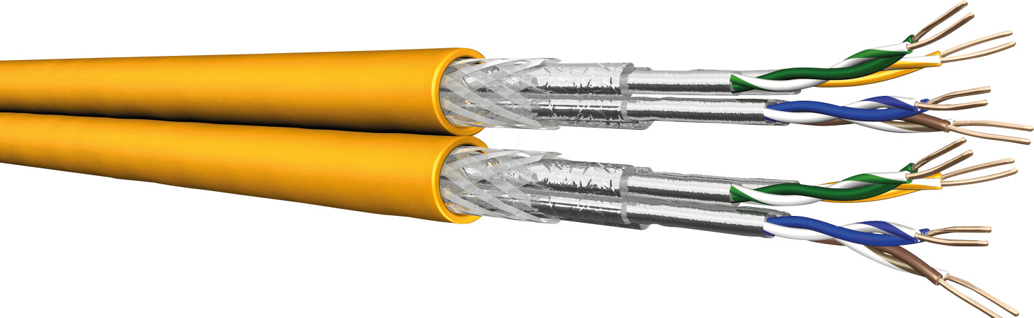 Bild von Draka 4X2 AWG23-500DW2 CAT 7A 500m gelb