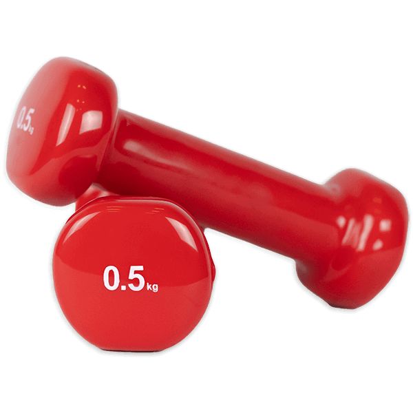 Bild von Matchu Sports - Vinyl Kurzhantel Set - 0.5/1/2/3/4/5 kg