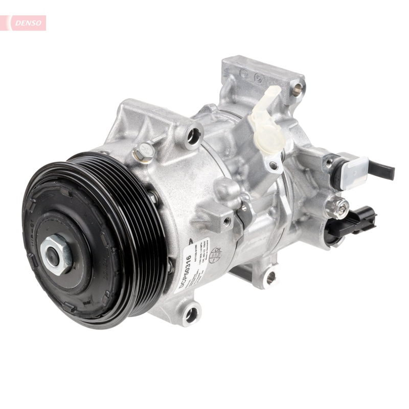 Bild von DENSO DCP50316 Kompressor Klimakompressor, Klimaanlage Kompressor, Kompressor, Klimaanlage 6SES12C PAG 46 YF R1234yf, R134a