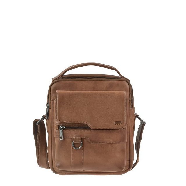 Bild von Bear Design Umhängetasche "Jarmo" Callisto Pelle Leder, Herrentasche klein, Schultertasche 25x28cm, Leder, mit Tragegriff