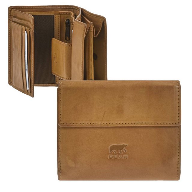 Bild von Bear Design Geldbörse "Jill" Portemonnaie Damen 12x10cm kompakt, praktische Damen-Geldbörse im handlichen Format