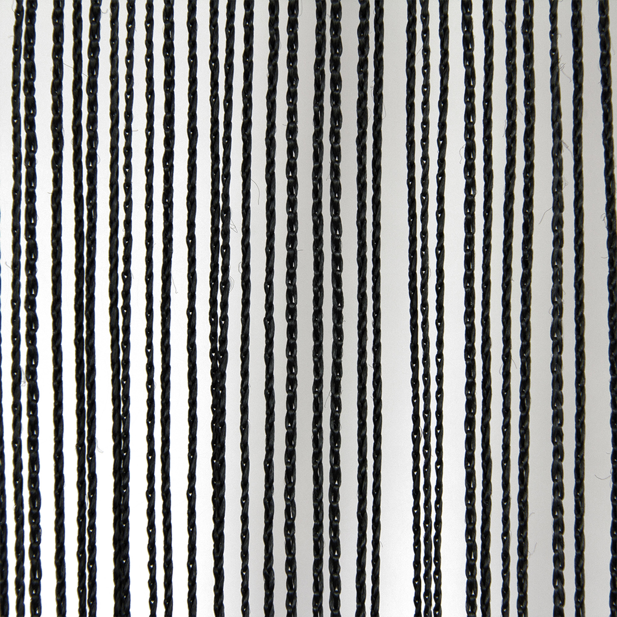 Bild von WENTEX String Curtain Schwarz, 220 Gramm/m² 300 x 400 cm (B x H) - ungefalten