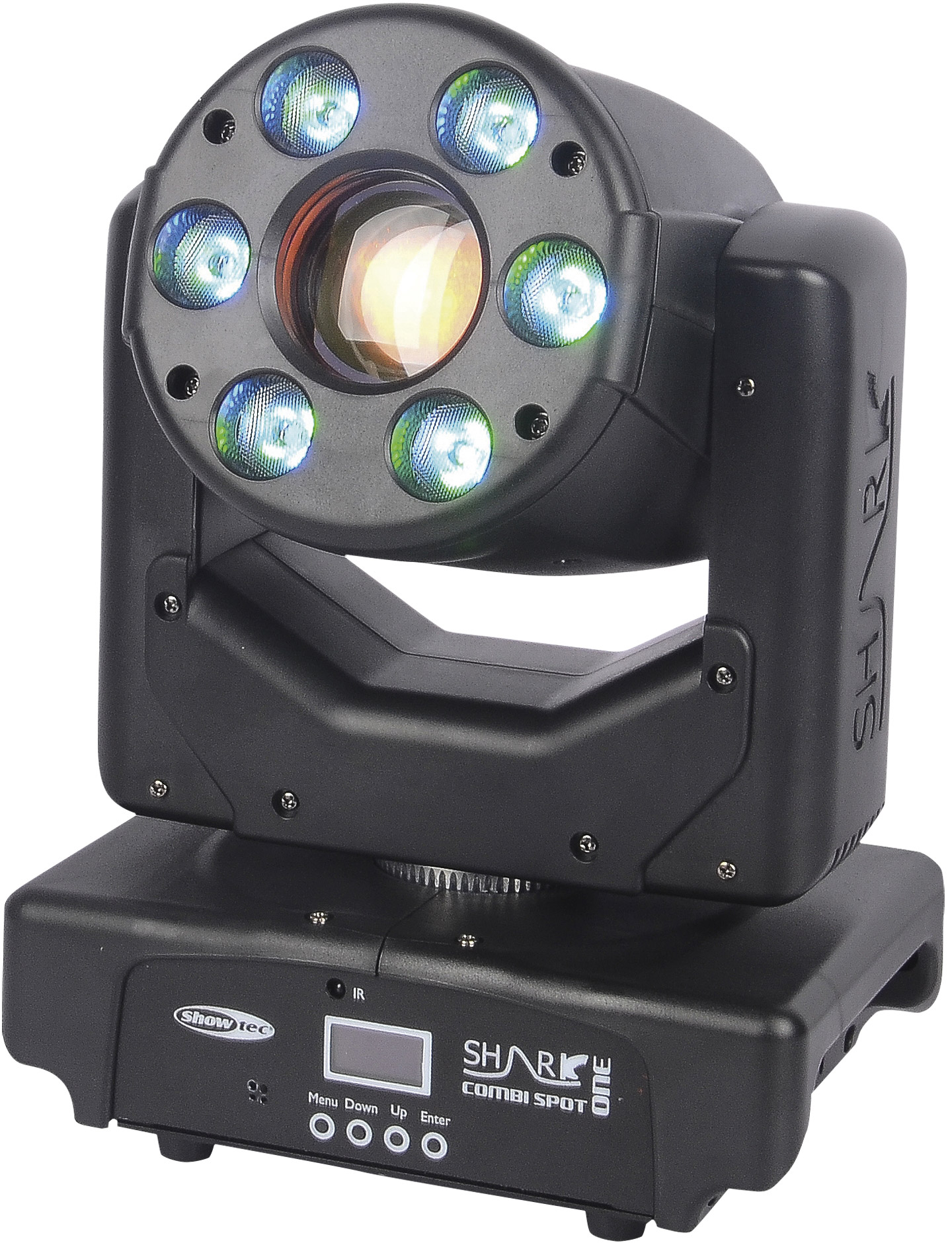 Bild von SHOWTEC Shark Combi Spot One 6x 8 W RGBW LED Wash und Spot Moving Head