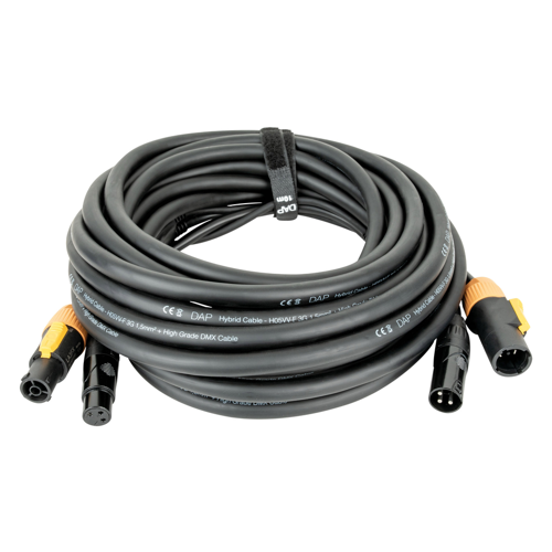 Bild von DAP-Audio FP22 Hybrid Cable - Power Pro True & 3-pin XLR - D MX / Power - 10 m