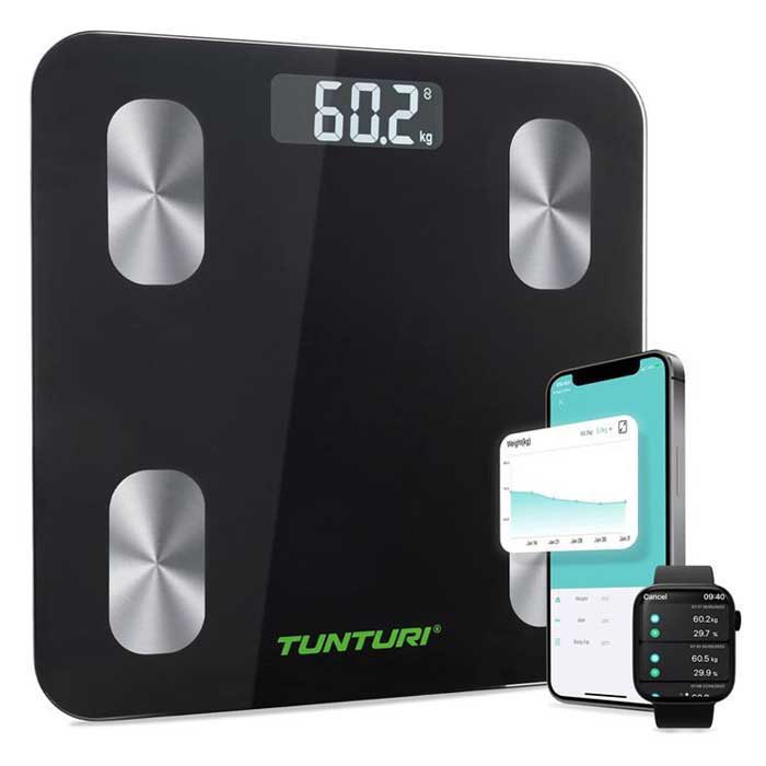 Bild von Tunturi, Personenwaage, Svarstykl??s  SC30 SMART SCALE WITH APP (180 kg)