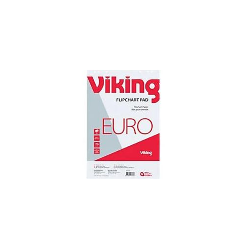 Bild von Viking Flipchart-Papier Blanko Euro 20 Seiten 5 Stück à 20 Blatt