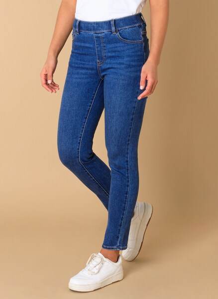 Bild von Base Level Jeggings »Anabel«, in blauer Waschung