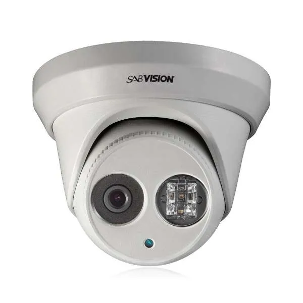 Bild von Sabvision 2300 Exir Turret 2.5K QHD 4MP 2688 x 1520 Pixel 2.8mm Fixed WDR PoE IP67 IP-Kamera