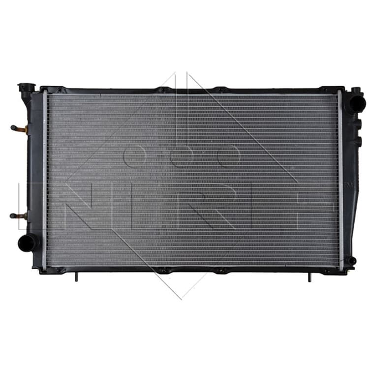 Bild von NRF 53326 Kühler, Motorkühlung Kühler, Wasserkühler, Autokühler Aluminium 670 424 16 Kühlrippen gelötet