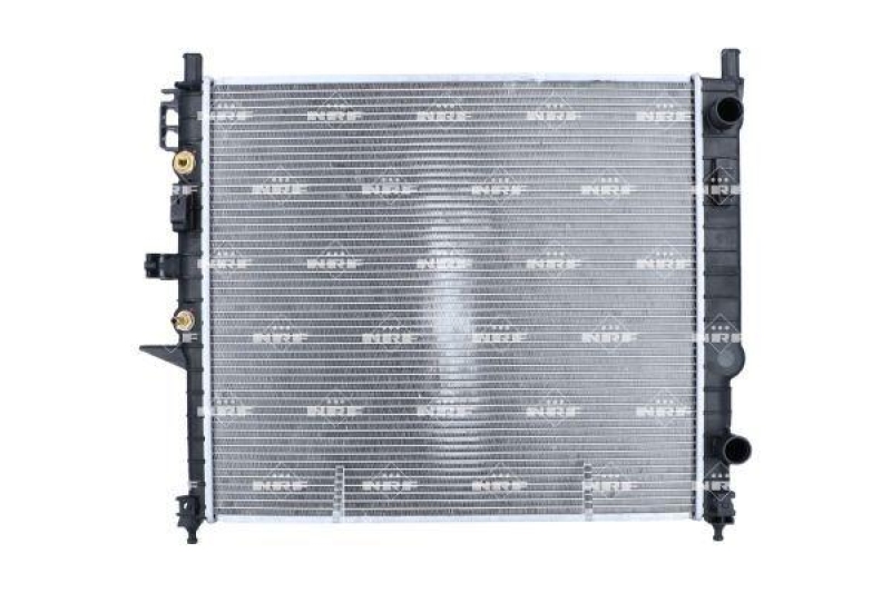 Bild von NRF 55335 Kühler, Motorkühlung Kühler, Wasserkühler, Autokühler Aluminium 610 545 42 mit Anbauteilen Kühlrippen gelötet