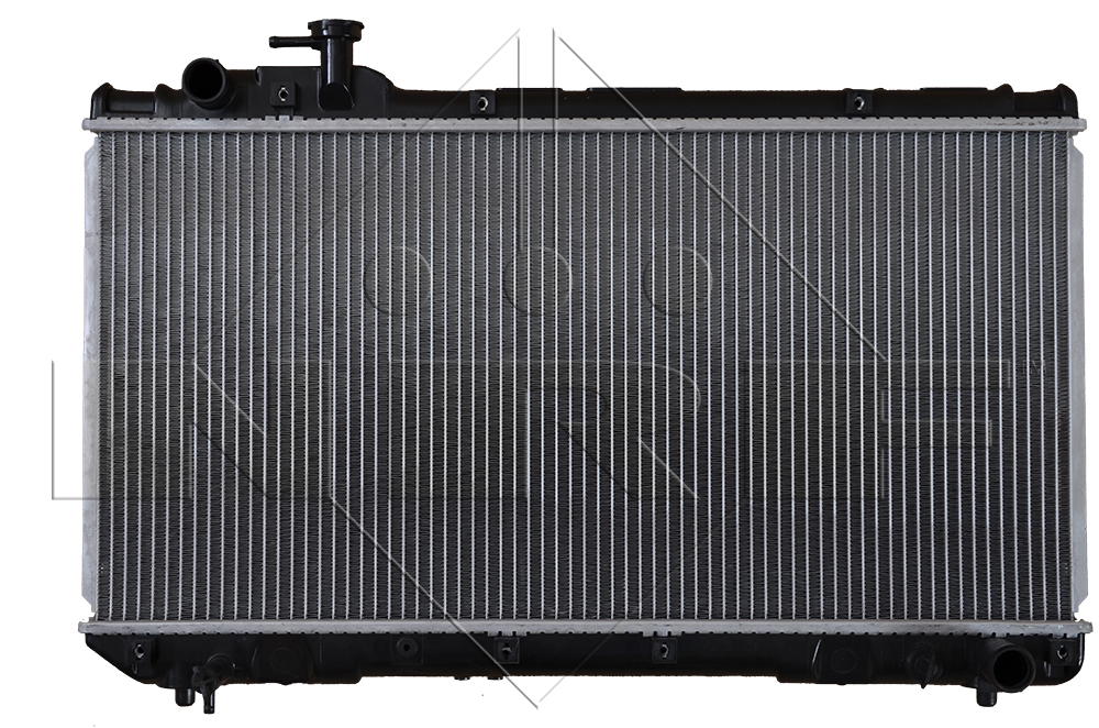 Bild von NRF 503988 Kühler, Motorkühlung Kühler, Wasserkühler, Autokühler Aluminium 698 350 26 Kühlrippen gelötet TOYOTA: RAV4 I Off-Road