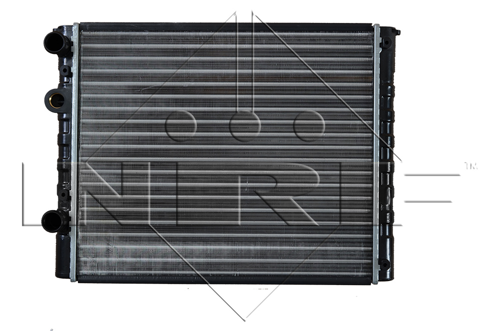 Bild von NRF 509519 Kühler, Motorkühlung Kühler, Wasserkühler, Autokühler Aluminium 430 378 34 Kühlrippen mechanisch gefügt