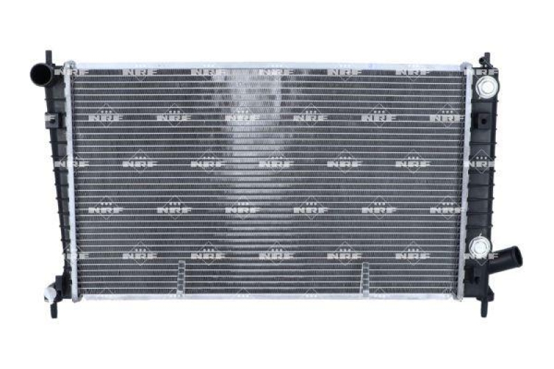Bild von NRF 53804 Kühler, Motorkühlung Kühler, Wasserkühler, Autokühler Aluminium 607 374 27 mit Anbauteilen Kühlrippen gelötet