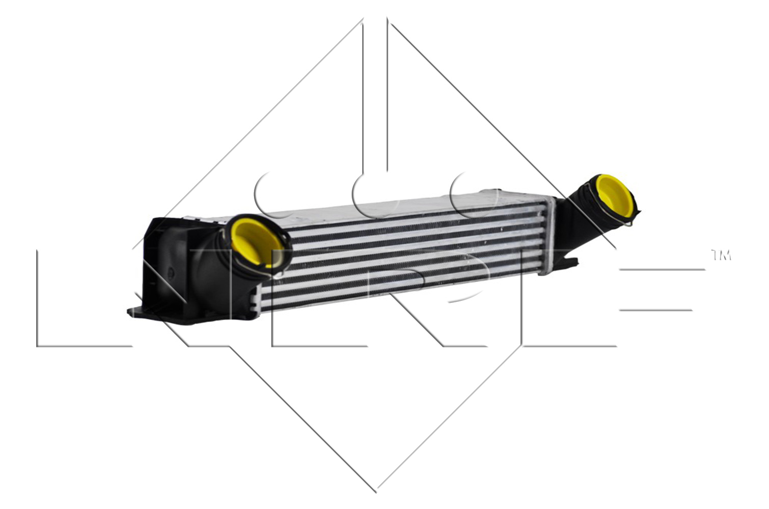 Bild von NRF 30797 Ladeluftkühler Intercooler BMW: 3 Touring, X1, 3 Saloon