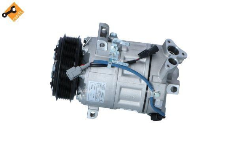 Bild von NRF 32671 Kompressor Klimakompressor, Klimaanlage Kompressor, Kompressor, Klimaanlage DCS17 12 PAG 46 mit PAG-Kompressoröl, mit Dichtring