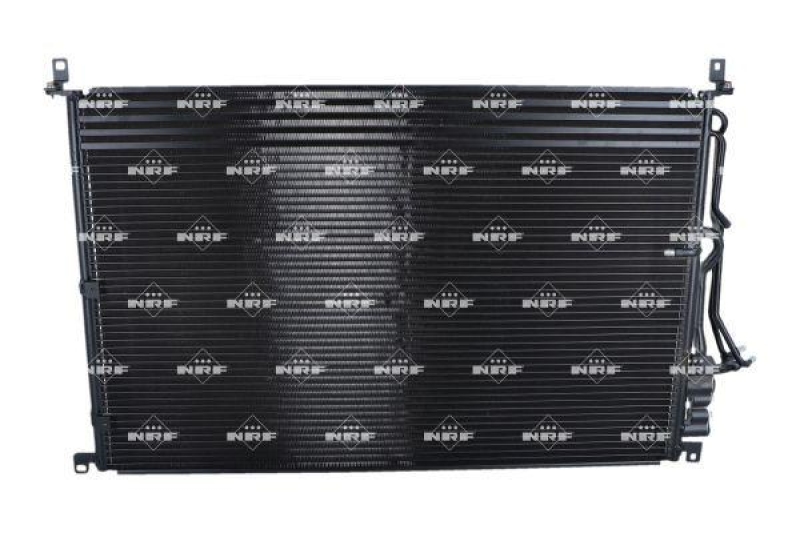 Bild von NRF EASY FIT 35923 Klimakondensator Kondensator, Klimakühler, Kondensator Klimaanlage mit Dichtring 18 15,4 Aluminium 720