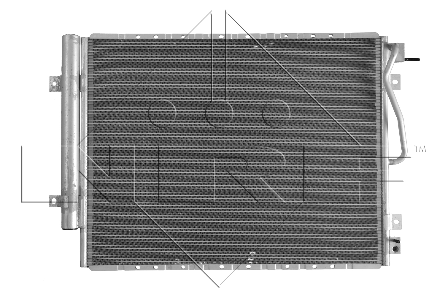Bild von NRF 35979 Klimakondensator Kondensator, Klimakühler, Kondensator Klimaanlage mit Trockner 12,9 9, 9,0 Aluminium 560