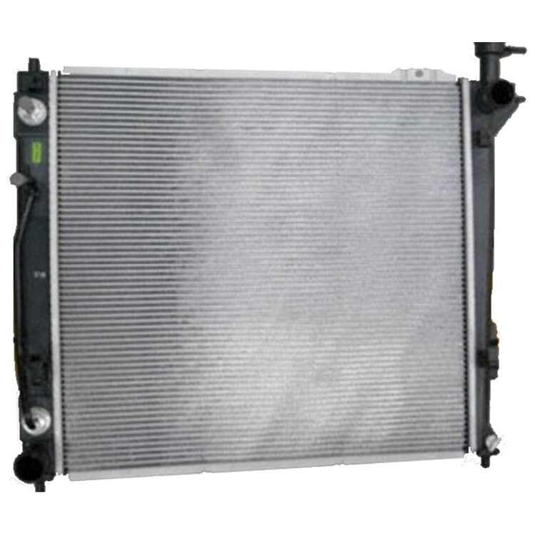 Bild von NRF 53168 Kühler, Motorkühlung Kühler, Wasserkühler, Autokühler Aluminium 510 471 26 Kühlrippen gelötet HYUNDAI: SANTA FE 3, SANTA FE 2