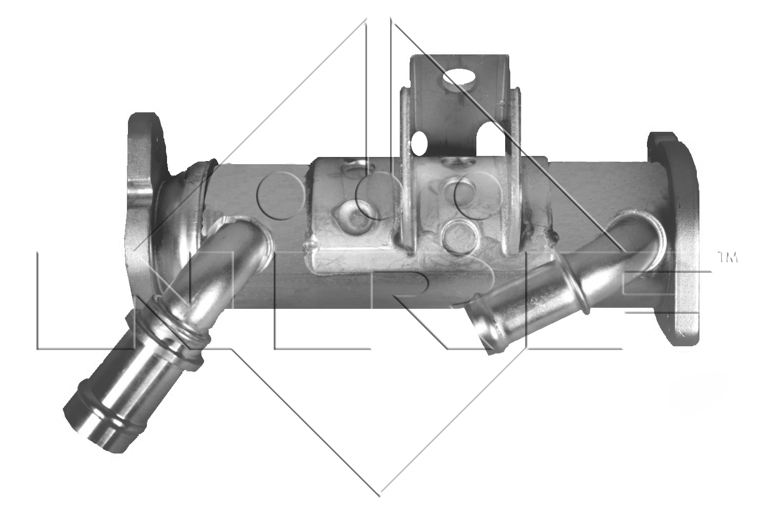 Bild von NRF 48012 AGR Kühler Abgaskühler, Abgasrückführungskühler, Kühler Abgasrückführung