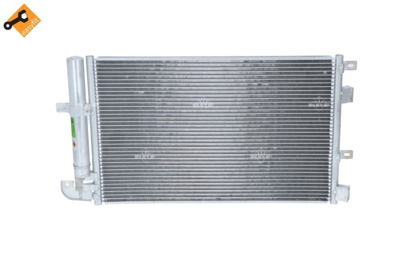 Bild von NRF 350345 Klimakondensator Kondensator, Klimakühler, Kondensator Klimaanlage mit Trockner, mit Dichtring 11,8 11,8 Aluminium 580 JAGUAR: XF Saloon