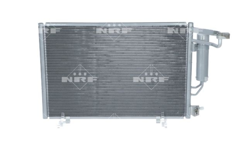 Bild von NRF 350360 Klimakondensator Kondensator, Klimakühler, Kondensator Klimaanlage mit Trockner, mit Dichtring 18,5 18,5 Aluminium 570 R134a