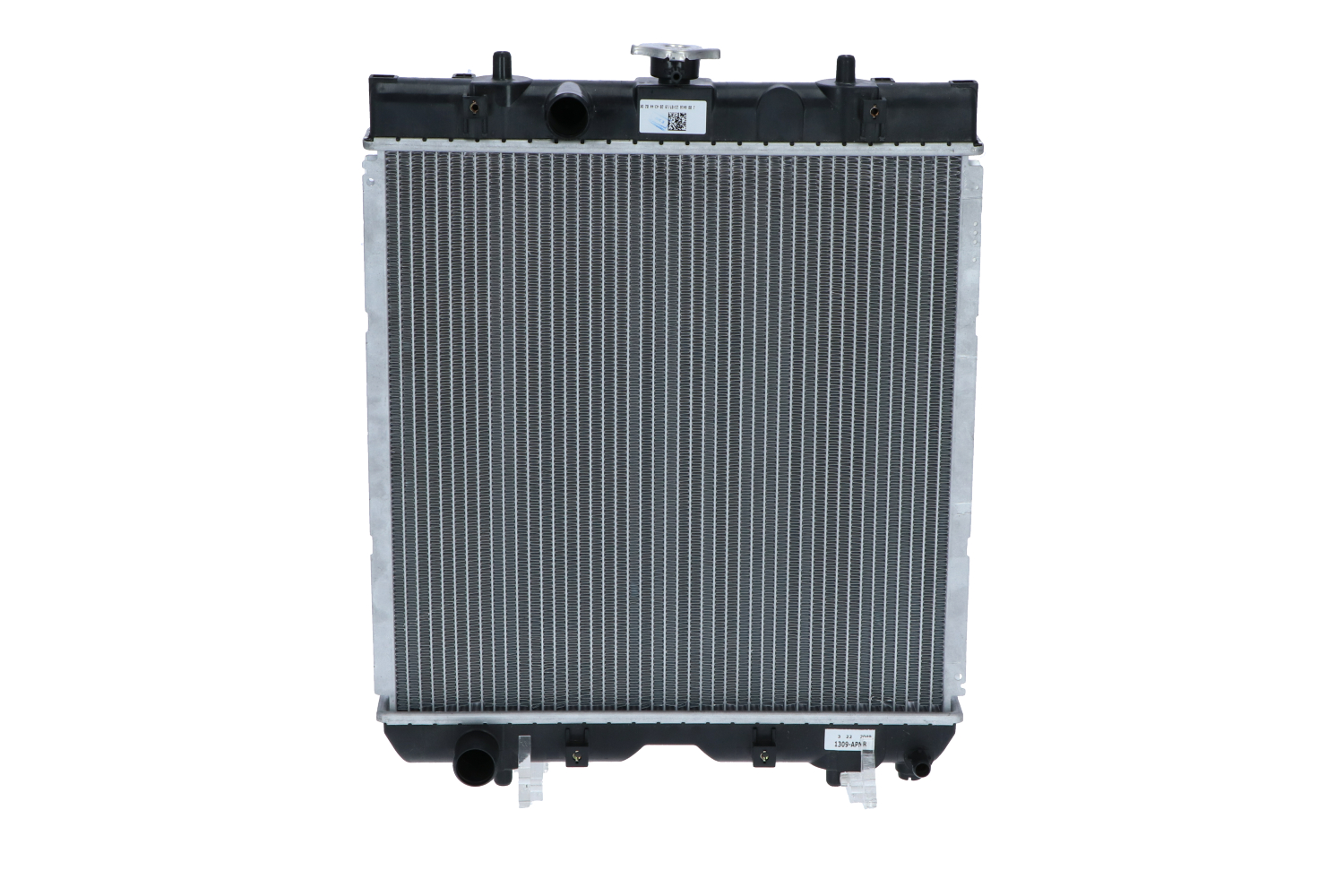 Bild von NRF 50032 Kühler, Motorkühlung Kühler, Wasserkühler, Autokühler 450 437 27 mit Kappe Kühlrippen gelötet