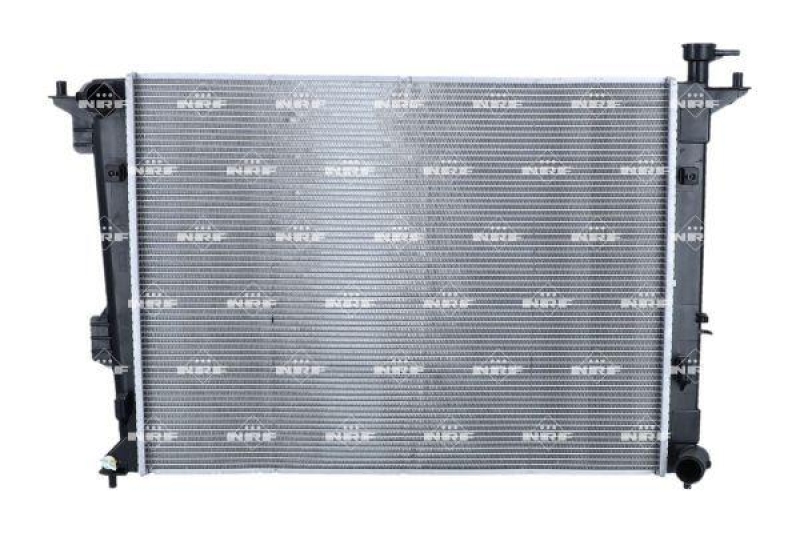 Bild von NRF 550009 Kühler, Motorkühlung Kühler, Wasserkühler, Autokühler Aluminium 636 480 14 Kühlrippen gelötet KIA: CARENS 4