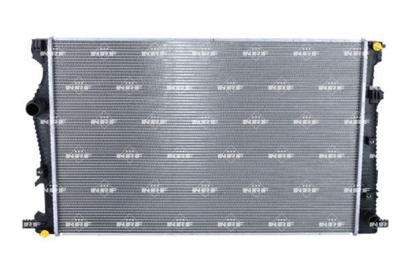 Bild von NRF 550123 Kühler, Motorkühlung Kühler, Wasserkühler, Autokühler Aluminium 675 434 16 Kühlrippen gelötet