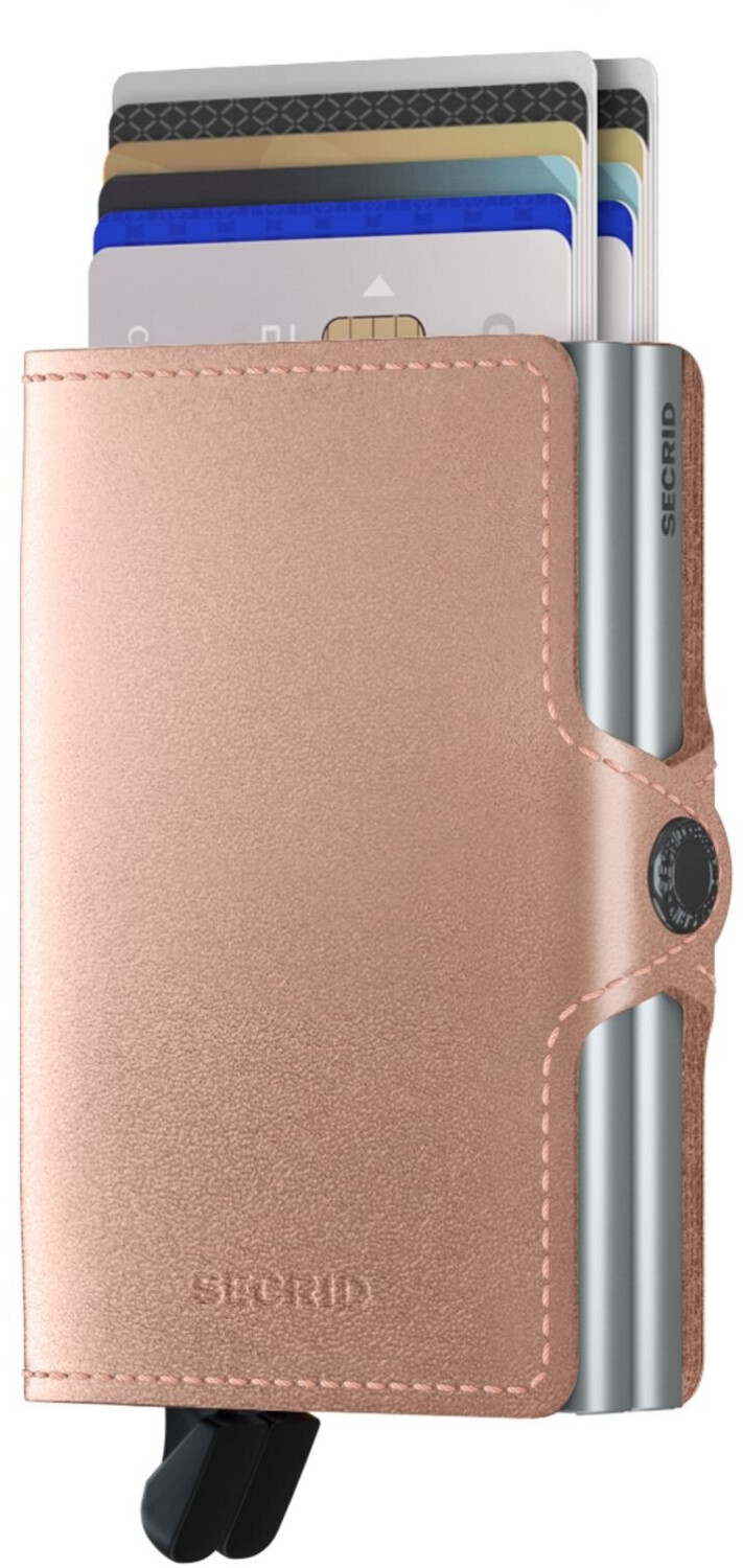 Bild von SECRID Kartenetui - Geldbörse - Cardprotector - TWINWALLET METALLIC ROSE