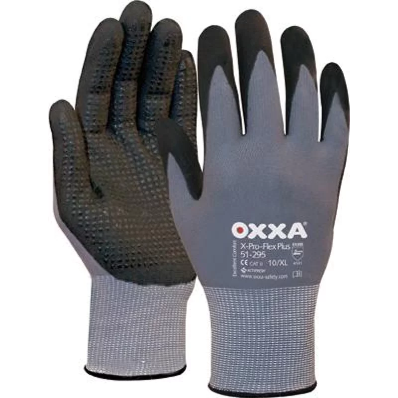 Bild von OxxaÂ® Handsch. Oxxa X-Pro-Flex Plus Nft Gr. 9 schwarz