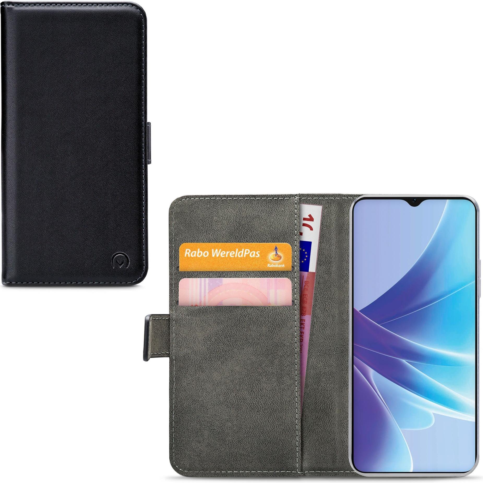Bild von Mobilize Klassische Gelly-Geldbörse (Oppo A77s, Oppo A57), Smartphone Hülle, Schwarz