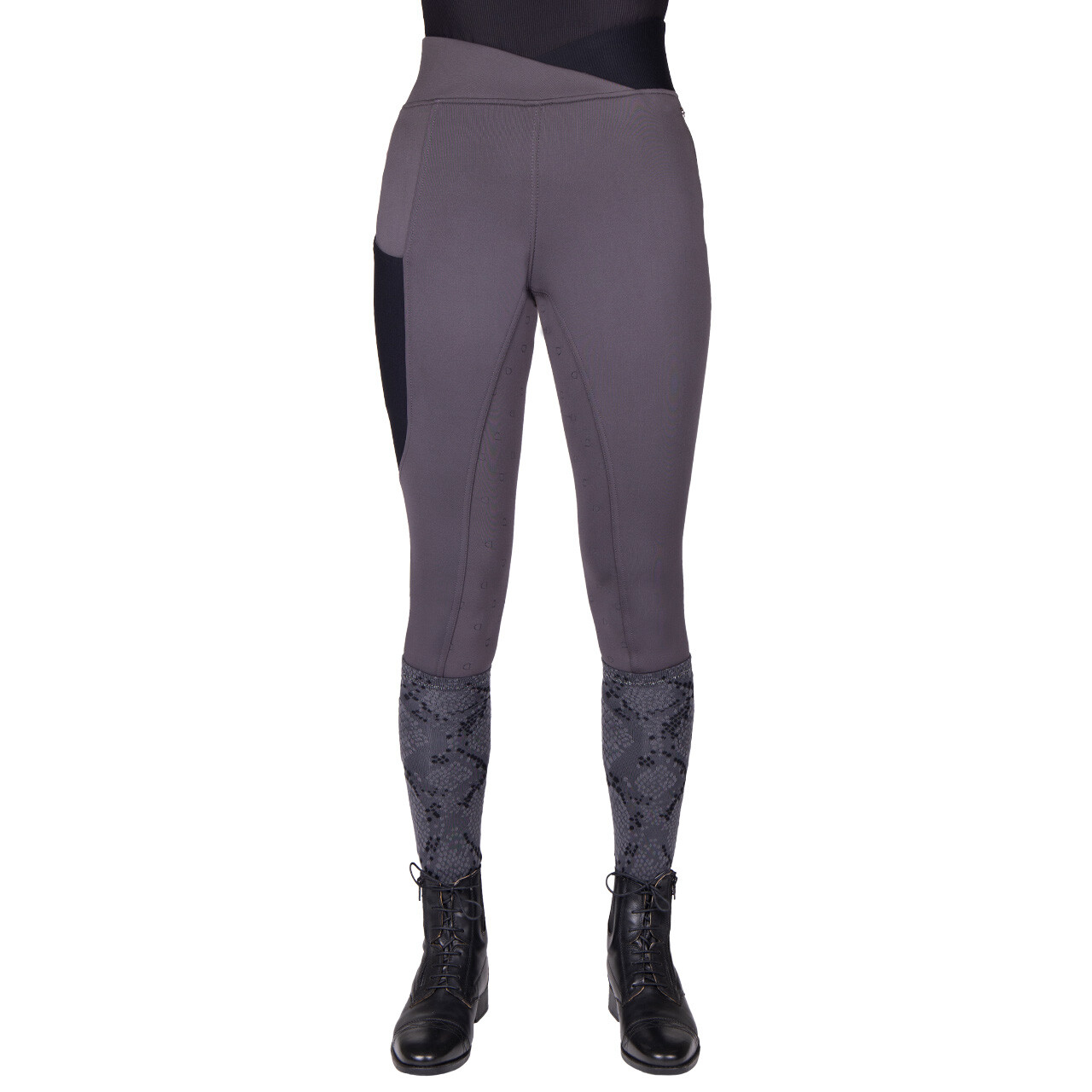 Bild von QHP Djune Vollgrip Reitleggings Damen