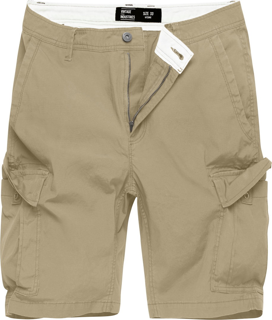 Bild von Vintage Industries - Ryker Beige - Shorts - Beige - W30 - 97% Baumwolle, 3% Elastan,Baumwolle