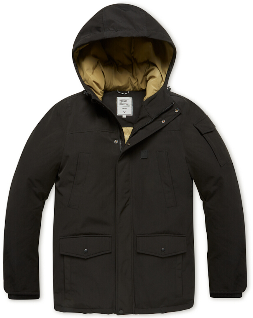 Bild von Vintage Industries - Gavyn Black - Jacke - Schwarz - XXL - 100% Polyester,80% Polyester, 20% Baumwolle