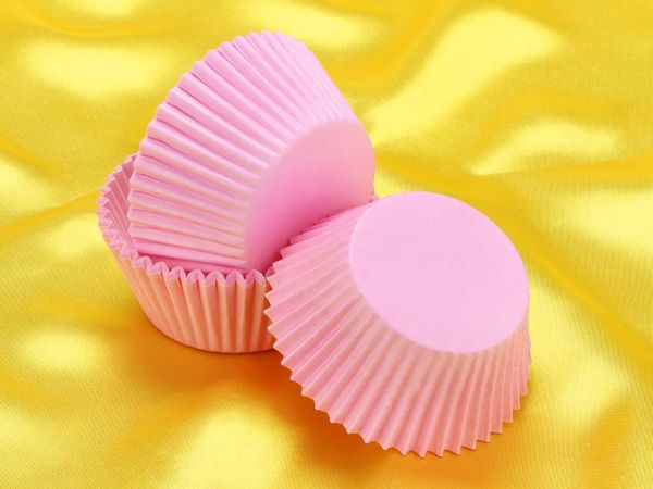 Bild von House of Marie Papierbackform - pink - Baking Cups - 50 Stück