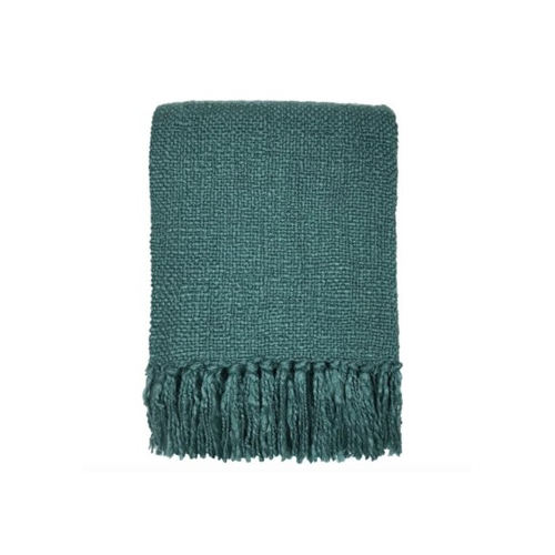 Bild von Malagoon Wirfdecken Lake green solid throw (NEW)
