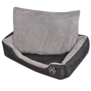 Bild von vidaXL Hundebett mit Kissen L Hundekorb Tierbett Hundekissen Schlafplatz Hunde