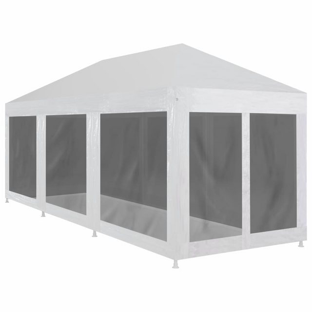 Bild von vidaXL Pavillon Gartenzelt Partyzelt mit 8 Mesh-Seitenwänden 9 x 3 m Garten