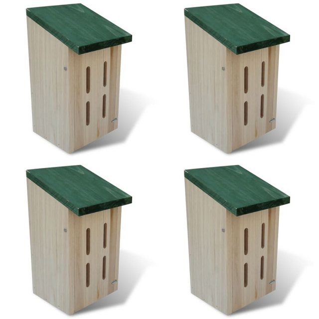 Bild von vidaXL Vogelhaus Schmetterlingshaus 14 x 15 x 22 cm 4er-Set