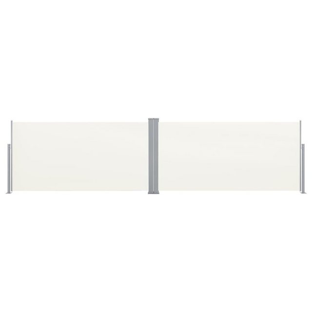 Bild von vidaXL Seitenmarkise Doppel 160x600cm Sichtschutz Seitenrollo Sonnenschutz