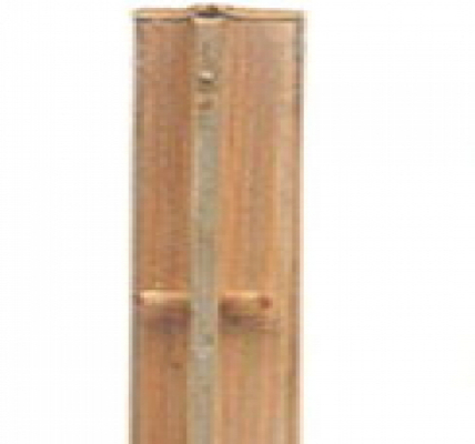 Bild von Eckpfosten bambus Bambuszaun ø8x200cm