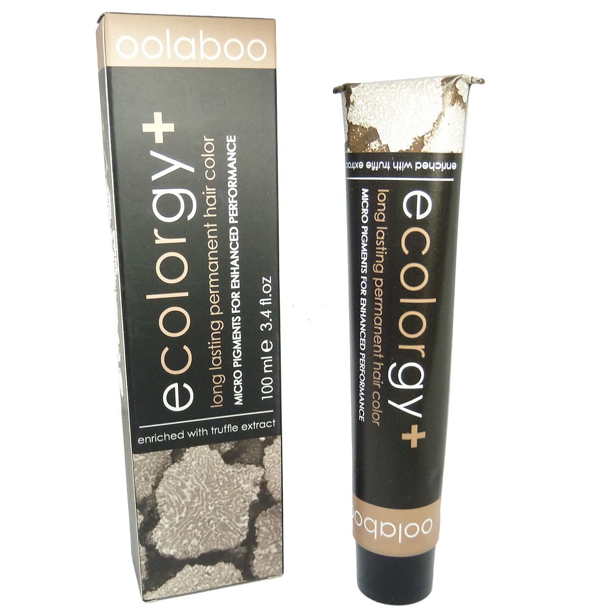Bild von Oolaboo Ecolorgy+  Lang Anhaltende Haar Farbe Coloration Creme 100ml - 04.3 Golden Brown / Gold Braun