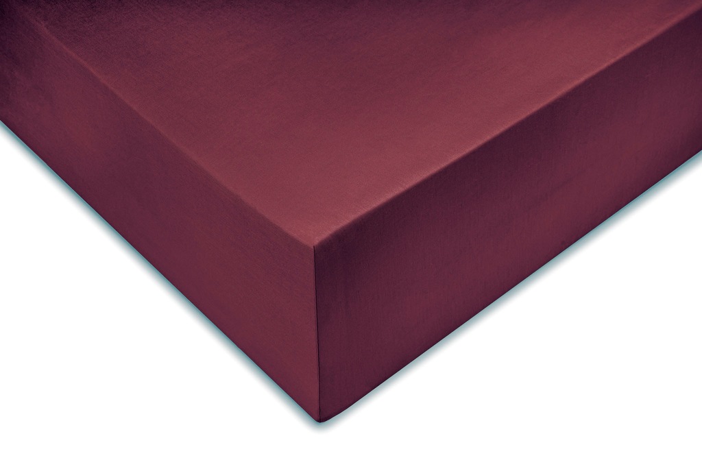 Bild von ZO HOME Spannbettlaken Satinado Spannbetttuch 90x210-220+35 cm, Mauve Lilac 90x210-220, Baumwolle, Gummizug: Rundum, (1 Stück)