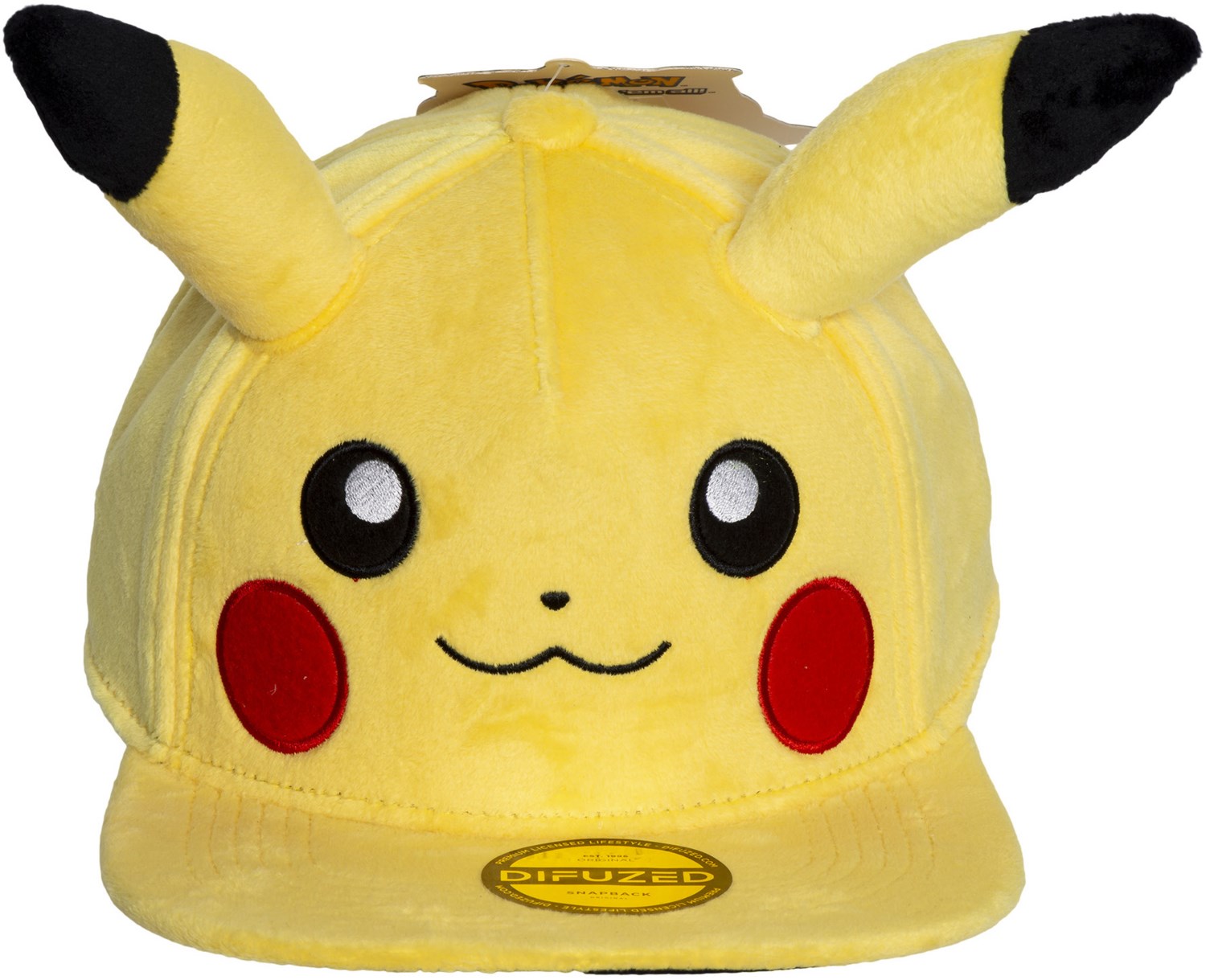 Bild von Difuzed Pokemon Pikachu Plush Snapback Cap